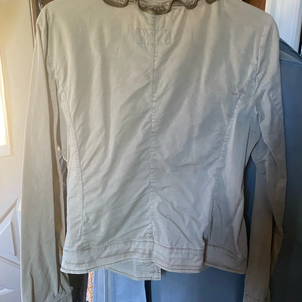 Michael Kors Ruffle Trim Jacket - Picture 2 of 3